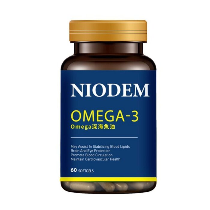 NIODEM Omega-3 60 Softgels Picture ColorProduct Thumbnail