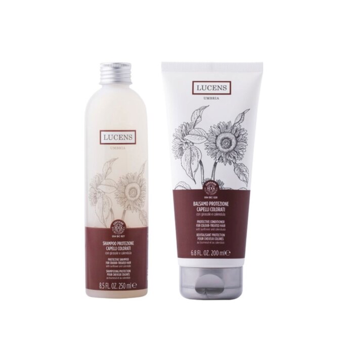 루센스 Lucens Protective Shampoo (250ml) + Protective Conditioner (200ml) for Colour-Treated Hair Fixed SizeProduct Thumbnail