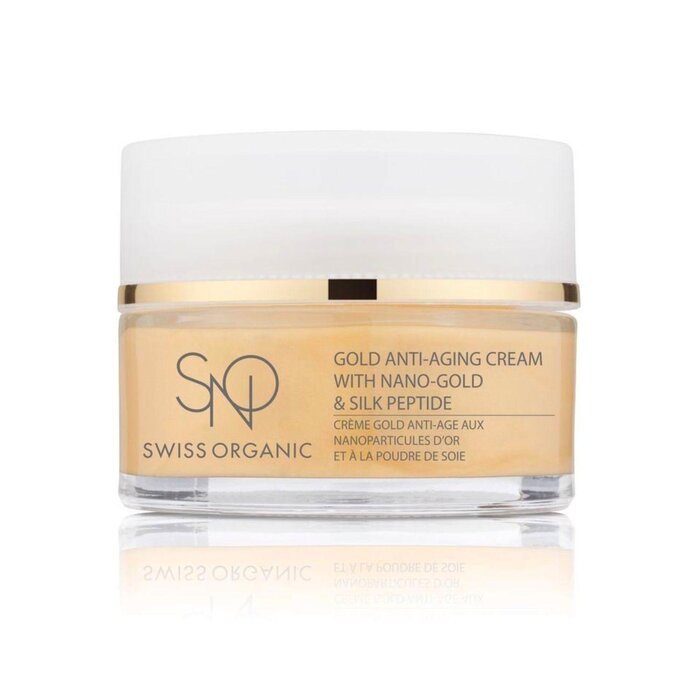 SNO Swiss Organic Gold Anti-Aging Cream with Nano-Gold & Silk Peptide 50ml Fixed SizeProduct Thumbnail