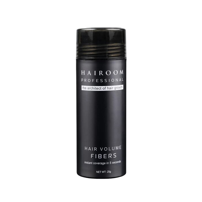 HAIROOM - Hair Volumn Fibers (Black) 25g - Hair Fibres, Free Worldwide  Shipping