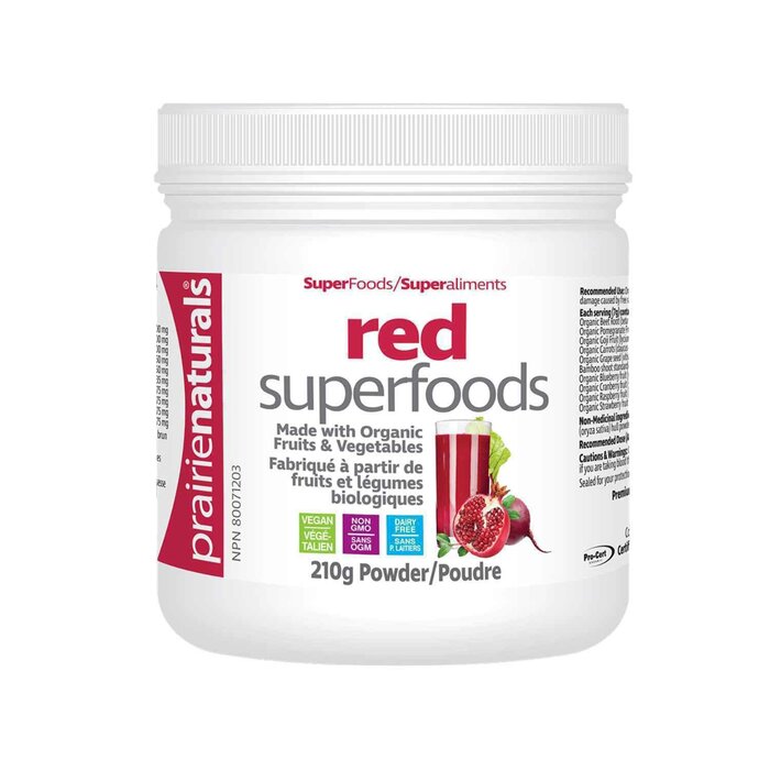Prairie Naturals Organic Red Superfood 210g Fixed SizeProduct Thumbnail