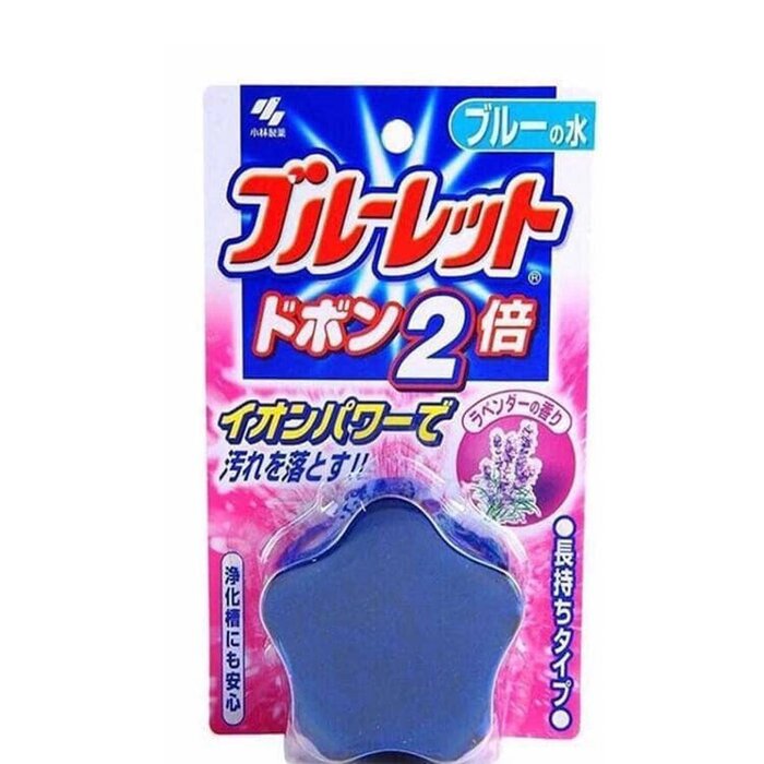 Kobayashi [Japan] Kobayashi Pharmaceutical Blue Star Bubble for Toilet 120g (Lavender Flavor) Fixed sizeProduct Thumbnail