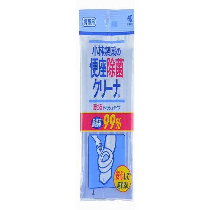 Kobayashi [Japan] Kobayashi Pharmaceutical Toilet Seat Sterilization Towel Pouch Fixed sizeProduct Thumbnail
