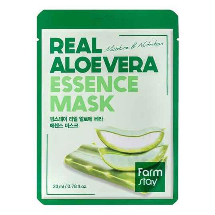 ファームステイ Farm Stay Real Aloe Vera Essence Mask 10pcsProduct Thumbnail