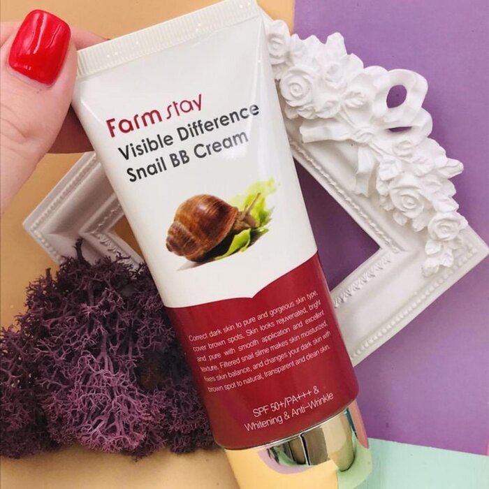 Farm Stay Visible Difference Snail BB Cream 50g 50g - Creme BB/CC ...