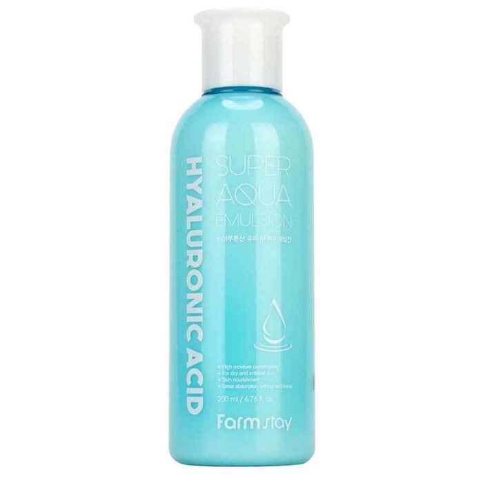 Farm Stay Hyaluronic Acid Super Aqua Emulsion 200ml - Niisutajad ja ...