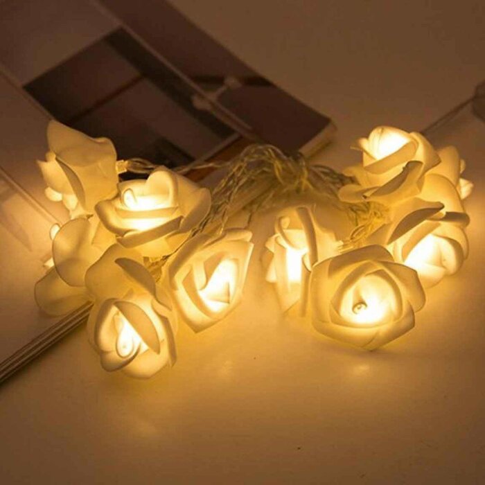 Wiseway Battery 2AA1.5 Rose LED Light Wedding lighting Romantic Rose