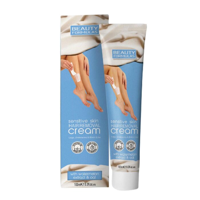 Beauty Formulas Sensitive Skin Hair Removal Cream 100ml 100ml hand