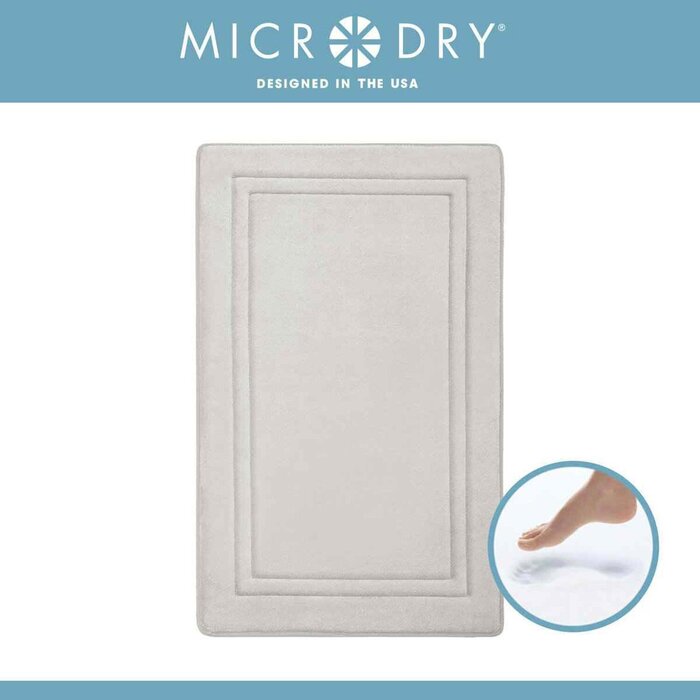 Microdry Speeddry Memory Foam Bath Mat Collection