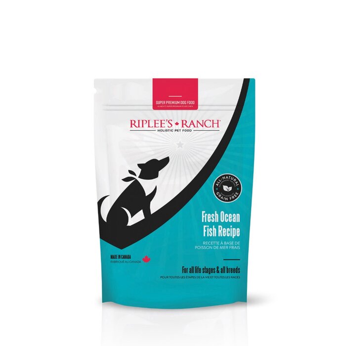 RIPLEE'S RANCH Dry Food for Dogs GrainFree Fresh Ocean Fish Recipe