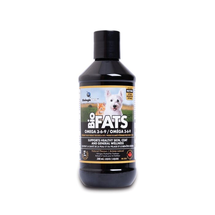 BiologicVet Biofats Omega 369 Fatty Acid 355Ml For Dogs & Cats 355ml