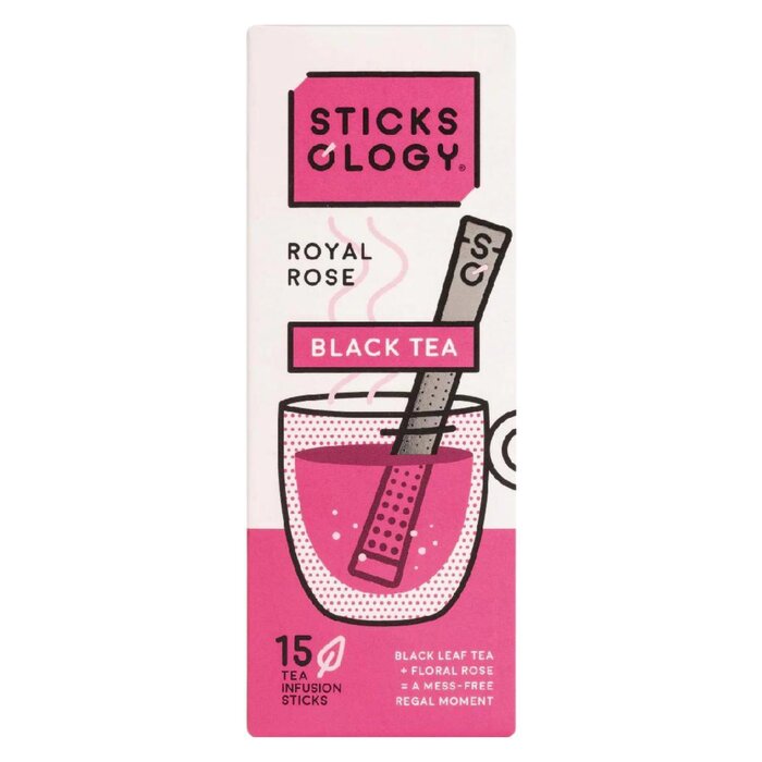 스틱솔로지 Sticksology ROYAL ROSE BLACK TEA 15 SticksProduct Thumbnail