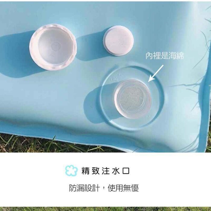 jinwell Summer ice pillow to cool down the heat and nap pillow car cooling pad cool cushion Bear