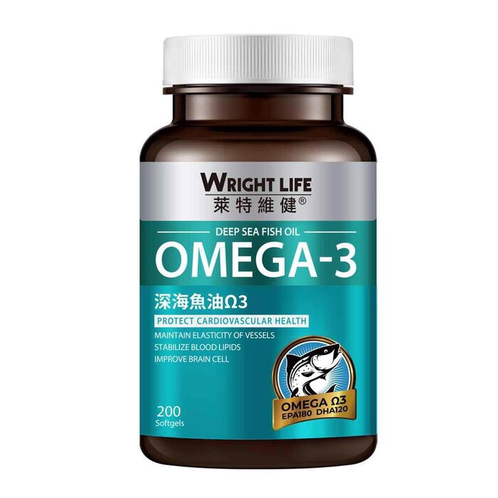 Wright Life 深海魚油 OMEGA-3 200粒Product Thumbnail