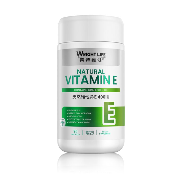 Wright Life Natural Vitamin E 90 粒Product Thumbnail