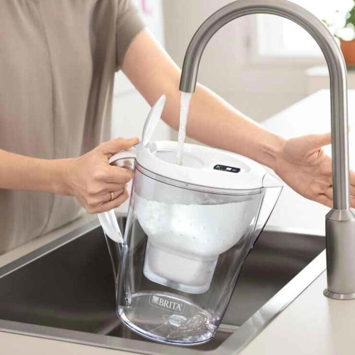 BRITA Marella XL 3.5L water filter jug (white), white Fixed Size