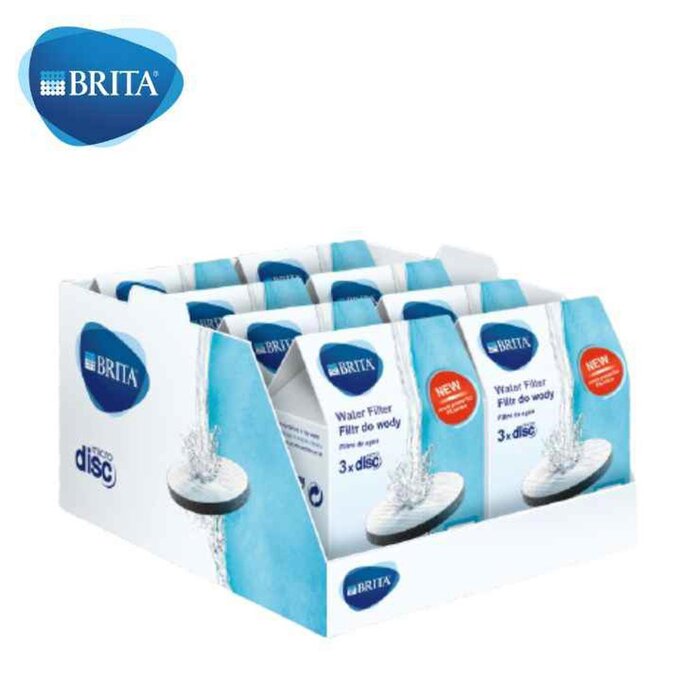 BRITA MicroDisc filter (pack 3) x 8 packs, white Fixed Size - Kitchenware, Free Worldwide Shipping