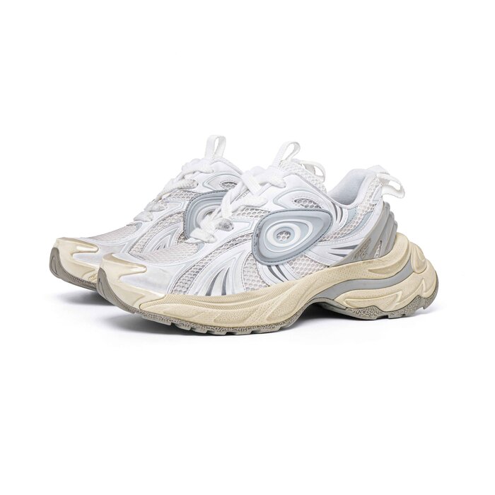 OLD ORDER OLD ORDER TURBO GT RUNNING SHOE DESTROYED WHITE 37Product Thumbnail