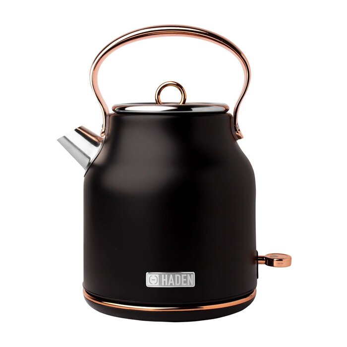 HADEN Heritage (Special Edition) 1.7L Kettle (Black & Copper