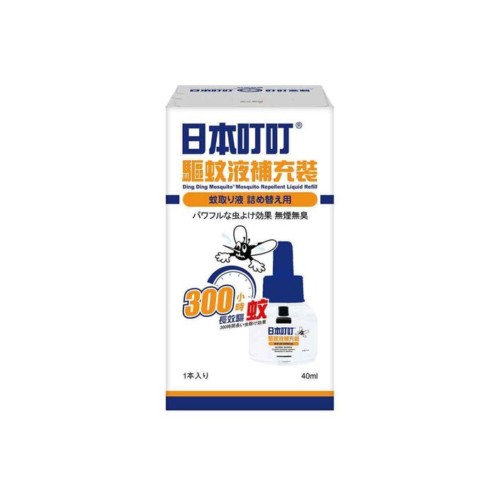 Ding Ding Mosquito Mosquito Repellent Liquid Refill (2 pcs) 40ml x 2pcs ...