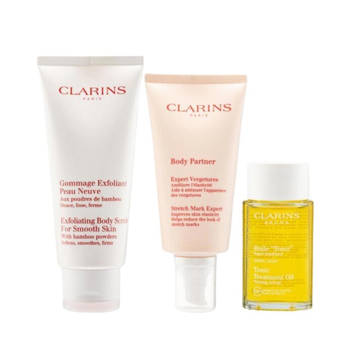 Clarins A Beautiful Pregnancy Travel Exclusive SET 3 pcs Sets