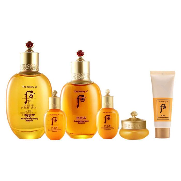 Whoo (The History Of Whoo) Gongjinhyang skin care set 6 pcs sety a