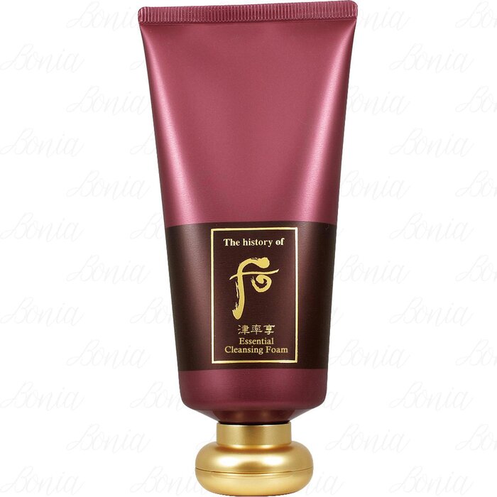 The History Of Whoo Jinyulhyang Essential Cleansing Foam 180ml - K-Beauty Luxury Face Wash
