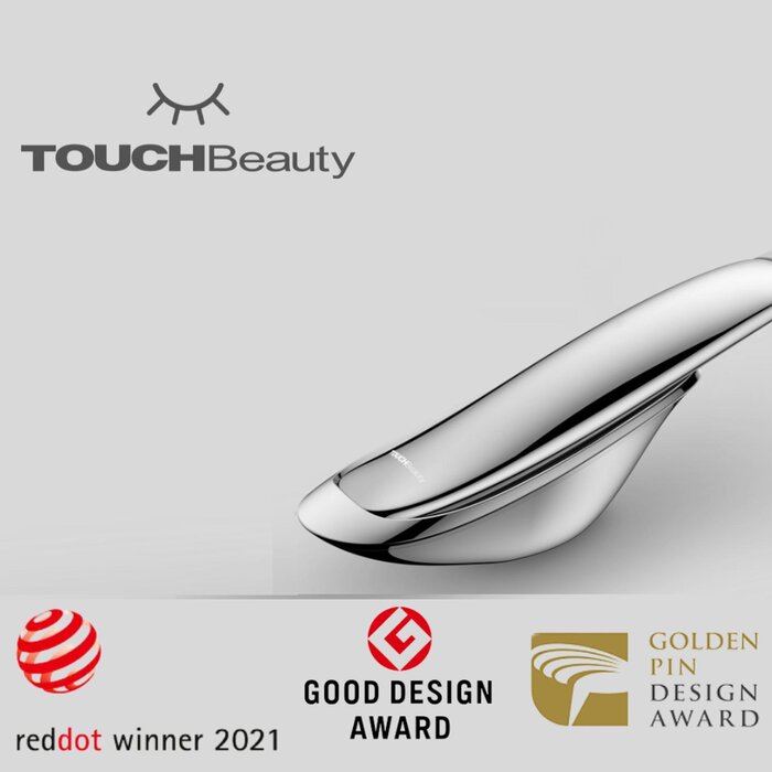 TOUCHBeauty UK Brand 2 in 1 Ultrasonic Scrub Device (TB 1769) White