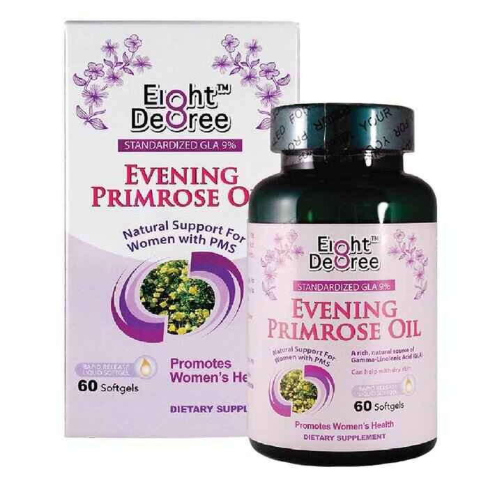 Eight Degree Evening Primrose Oil 60 softgels SA
