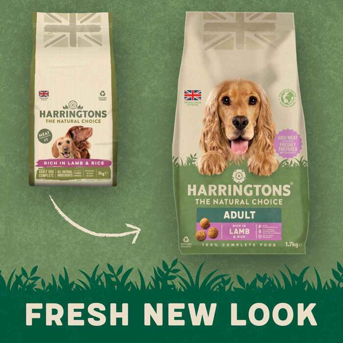 Harringtons The Natural Choice Adult Dog Lamb & Rice 1.7kg 1.7kg Food
