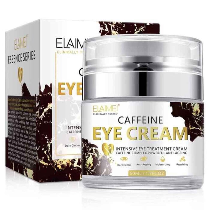 Elaimei Caffeine Eye Cream 50ml Eye & Lip Care Free Worldwide