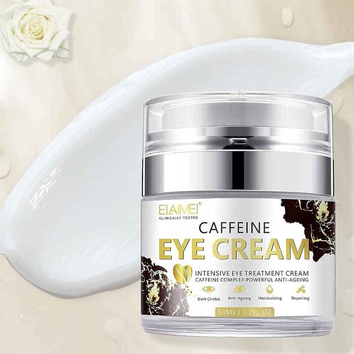 Elaimei Caffeine Eye Cream 50ml Eye & Lip Care Free Worldwide
