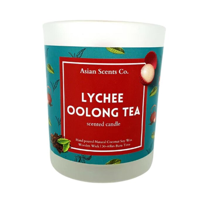 Asian Scents Co. Lychee Oolong Tea Scented Candle 160grams Candles