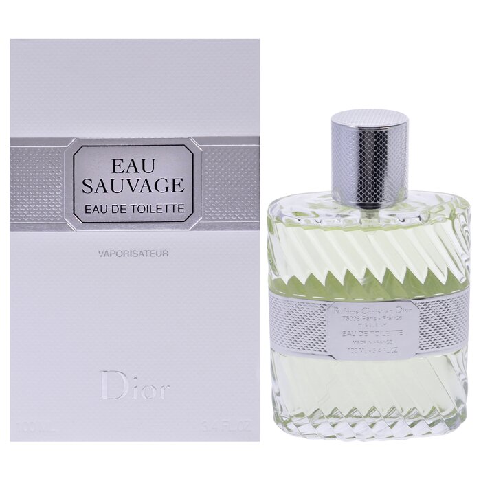 Eau Sauvage top for Men by Christian Dior EDT 3.4oz