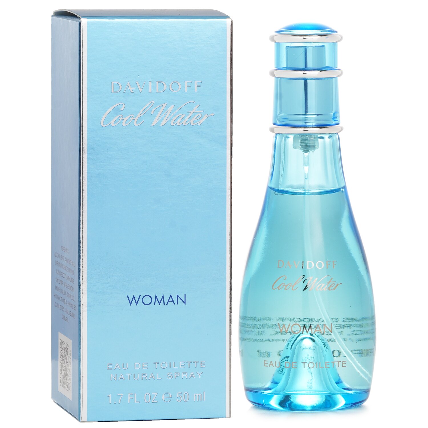 Davidoff 大衛杜夫 Cool Water 冷泉女性淡香水 50ml/1.7oz