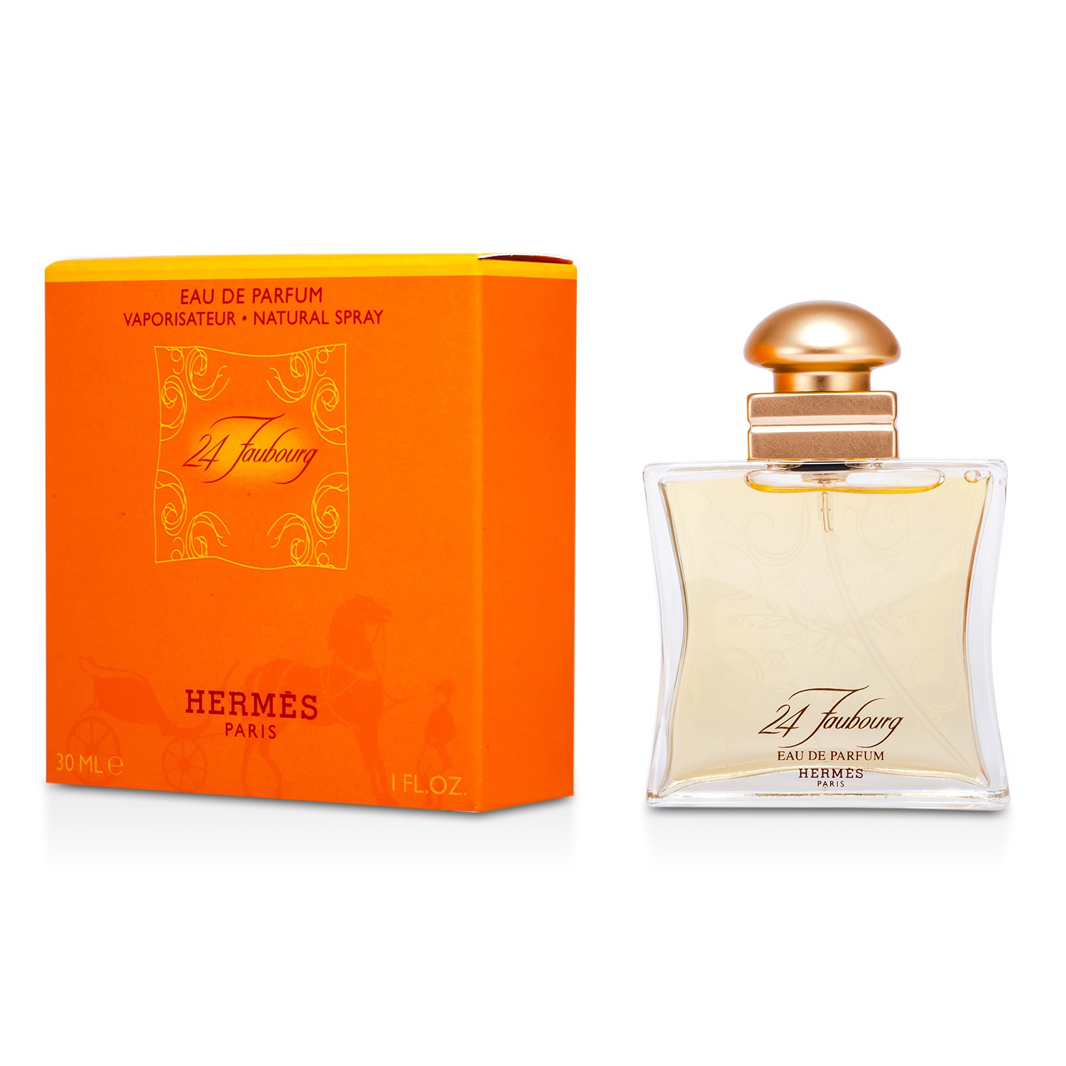 Hermes สเปรย์น้ำหอม 24 Faubourg EDP 30ml/1oz