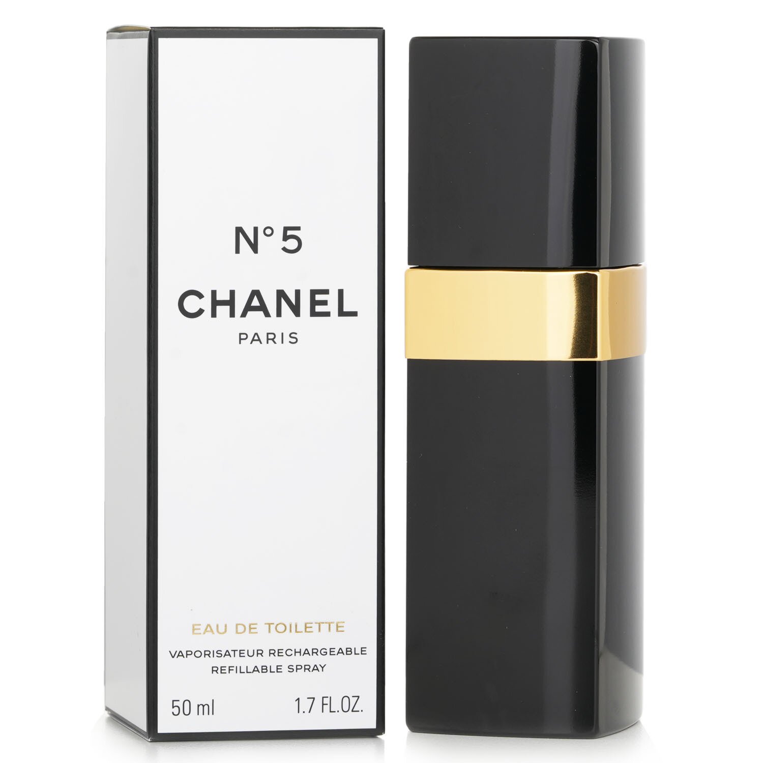 Chanel No.5 Eau De Toilette Refillable Spray 50ml/1.7oz