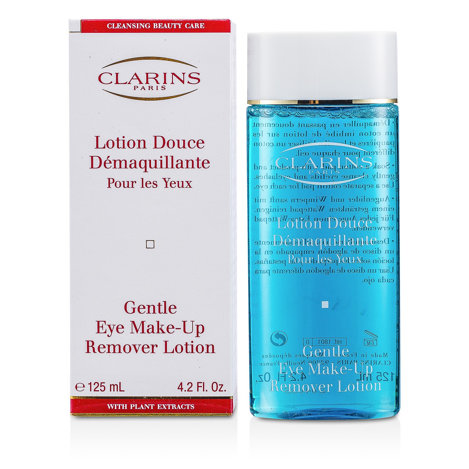 Clarins New Gentle Losion Pembersih Makeup Mata 125ml/4.2oz