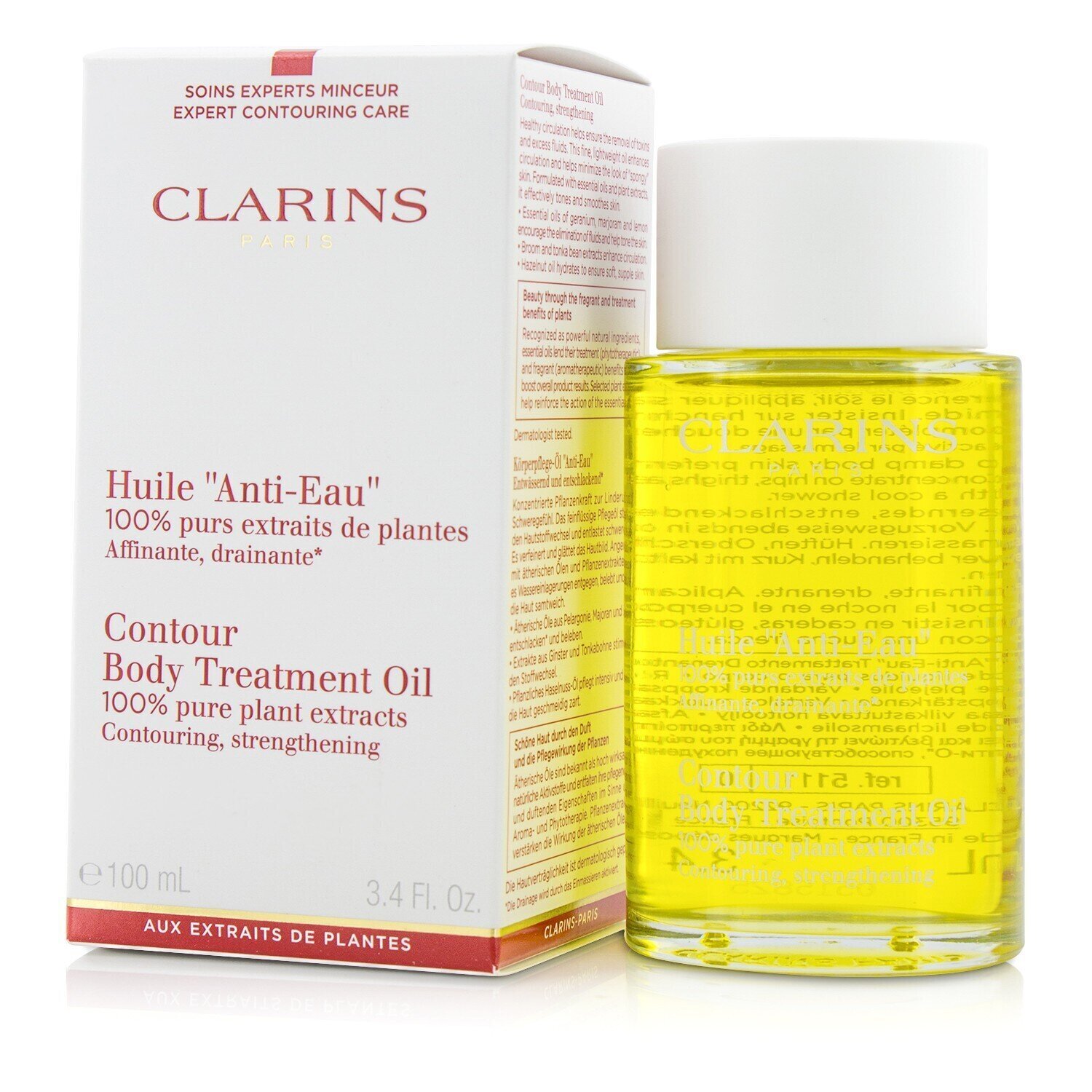 Clarins Body Treatment Oil-Anti Eau 100ml/3.3oz