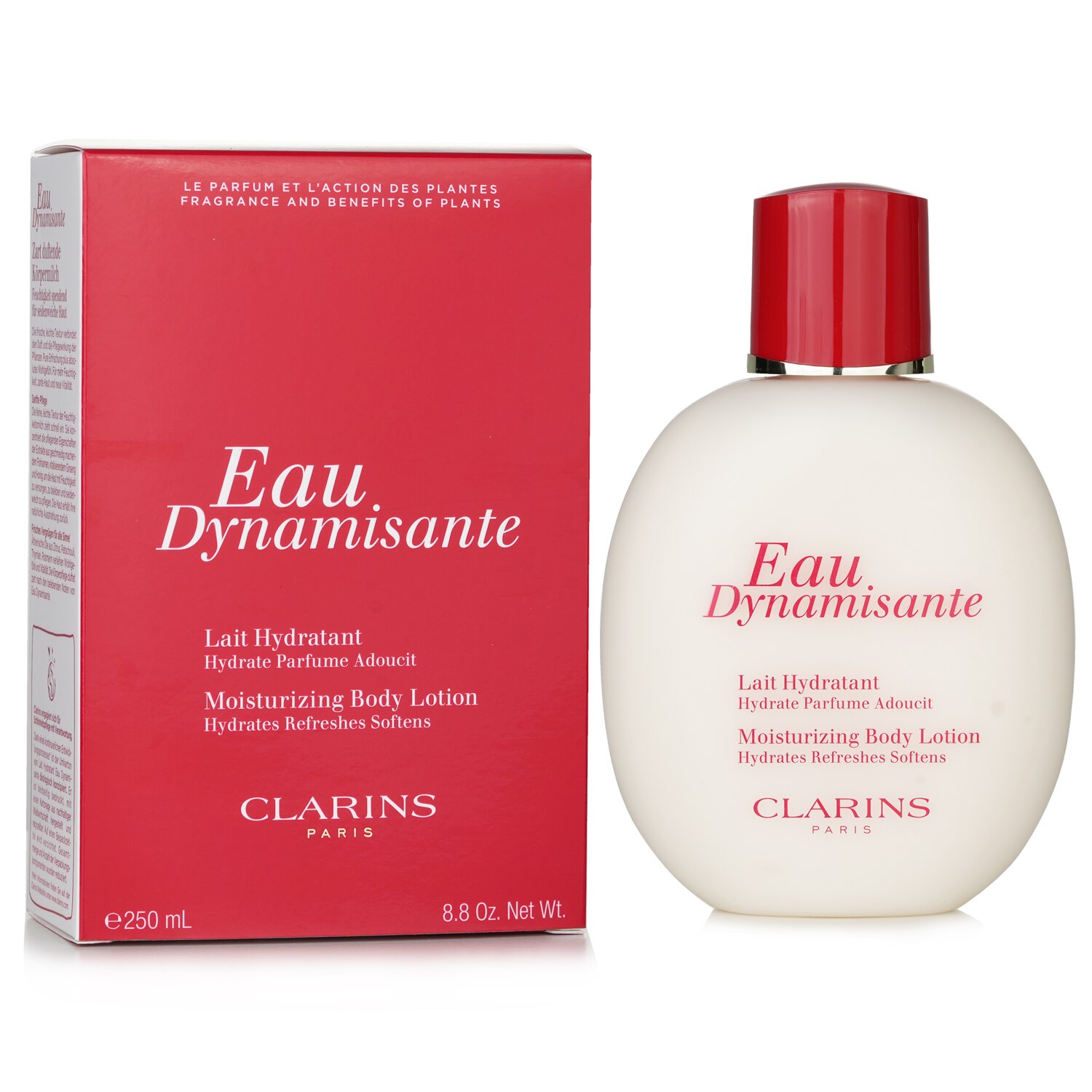 Clarins Eau Dynamisante hydratačné telové mlieko 250ml/8.8oz