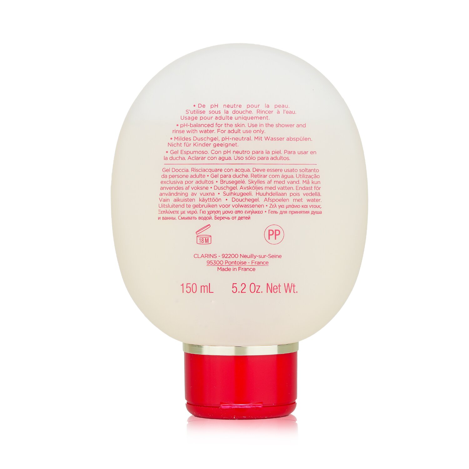 Clarins Eau Dynamisante جل الاستحمام 150ml/5oz