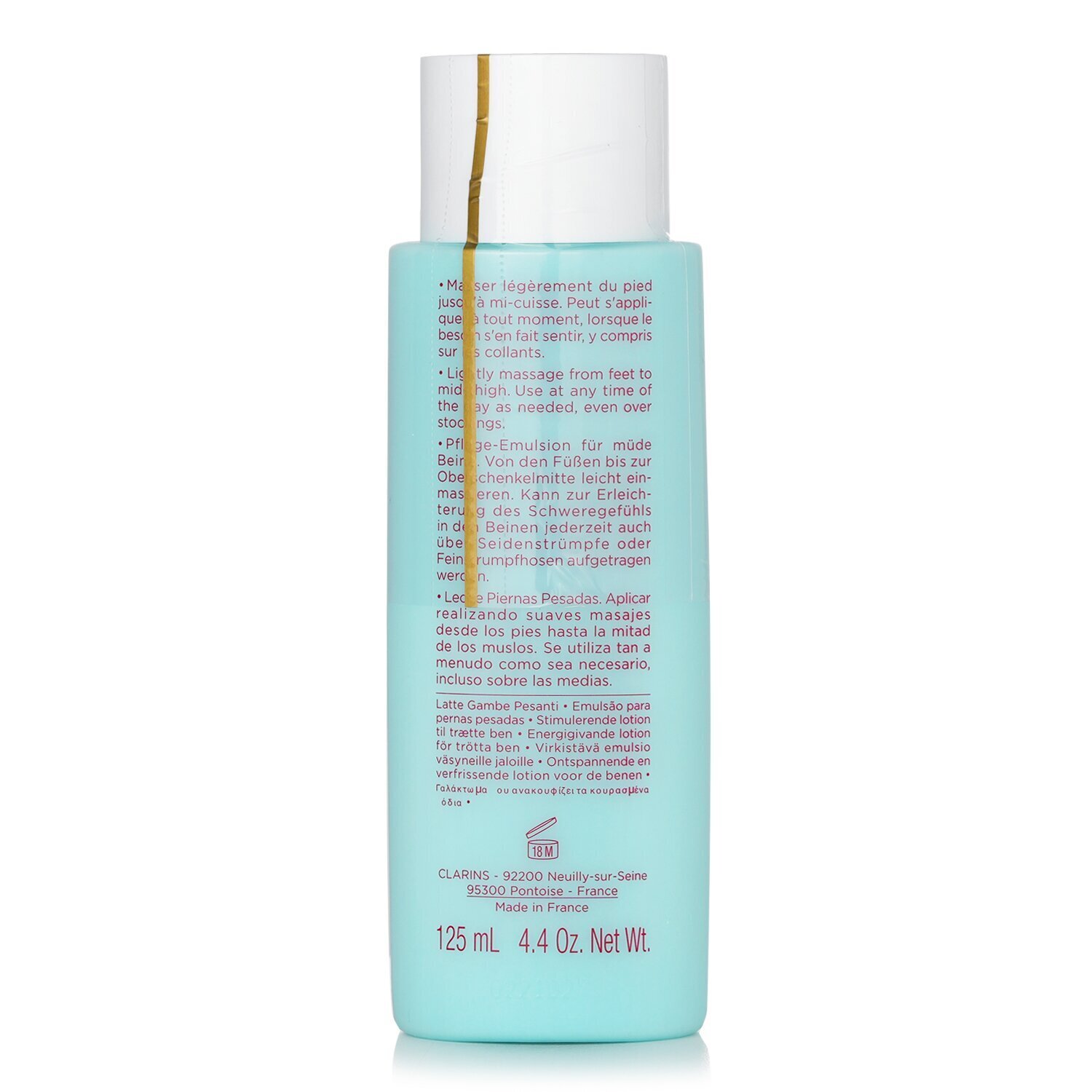 Clarins Energigivende Emulsjon Til Trette Bein 125ml/4.2oz