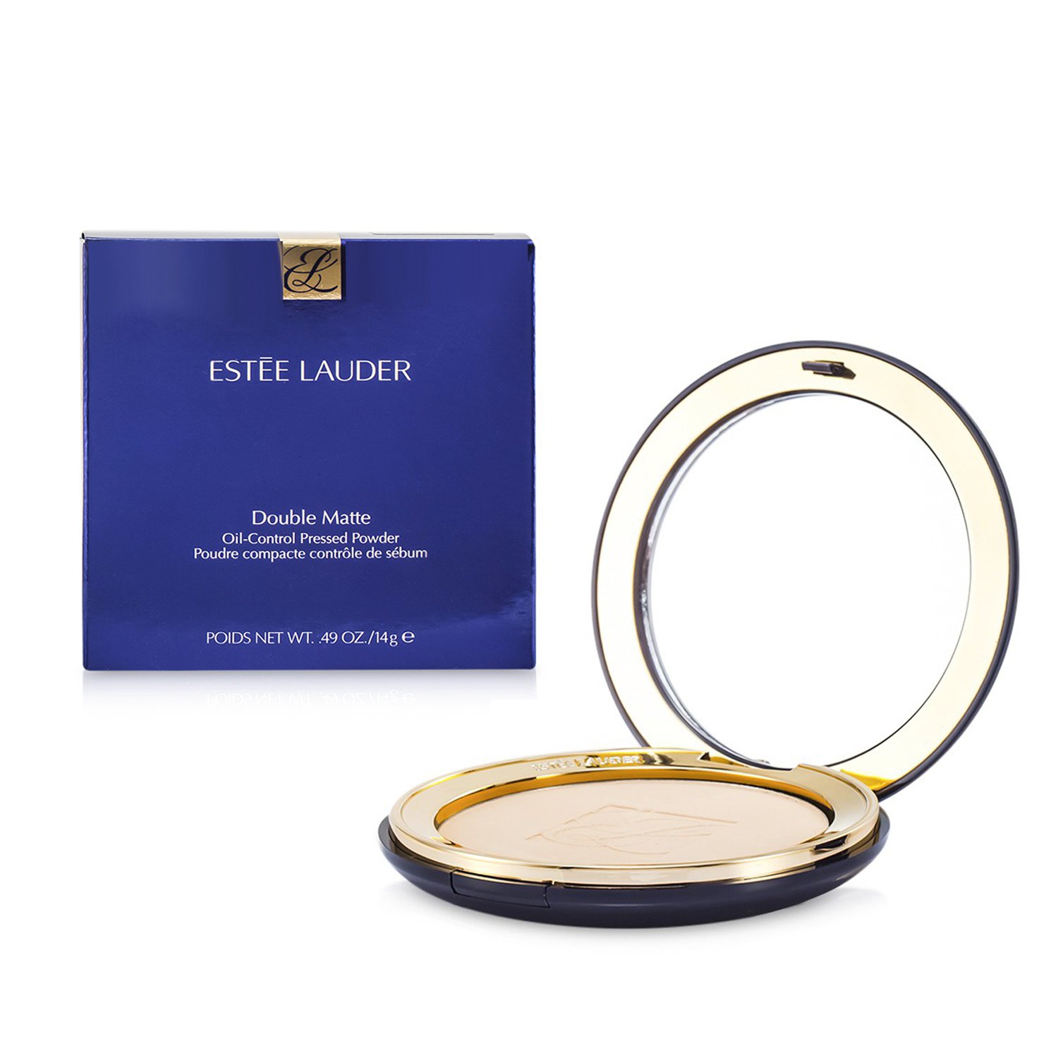 Estee Lauder Double Matte Пресована Пудра за Контрол на Омазняването 14g/0.49oz