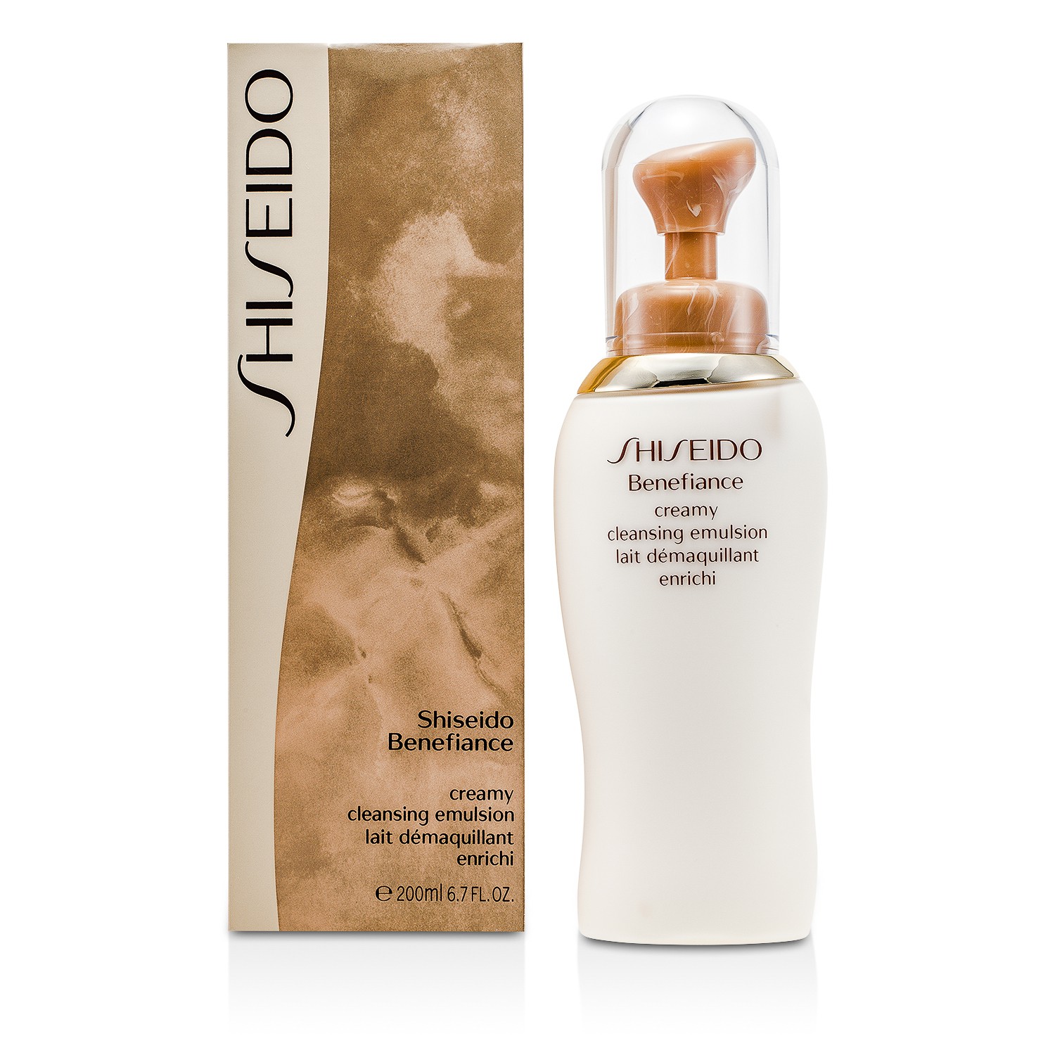 Shiseido Benefiance კრემისებრი გამწმენდი ემულსია 200ml/6.7oz