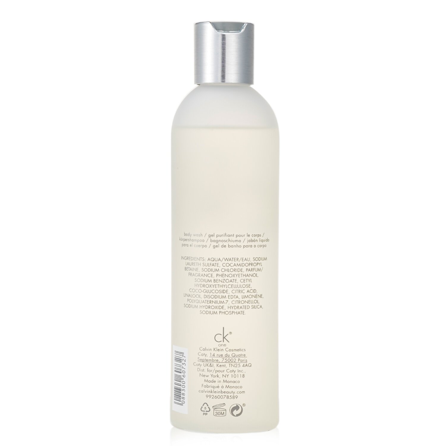 卡尔文·克莱 Calvin Klein CK One唯一香氛沐浴露 250ml/8.5oz