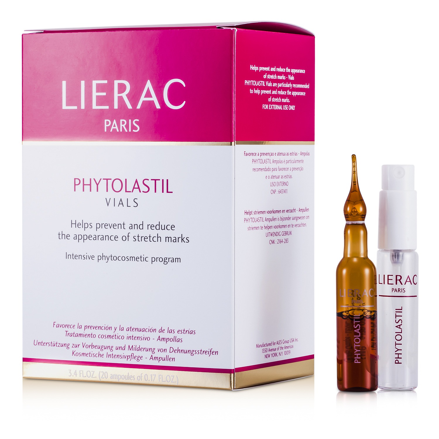 Lierac Phytolastil Anti Stretch-Mark Ampoules 20x5ml/0.17oz