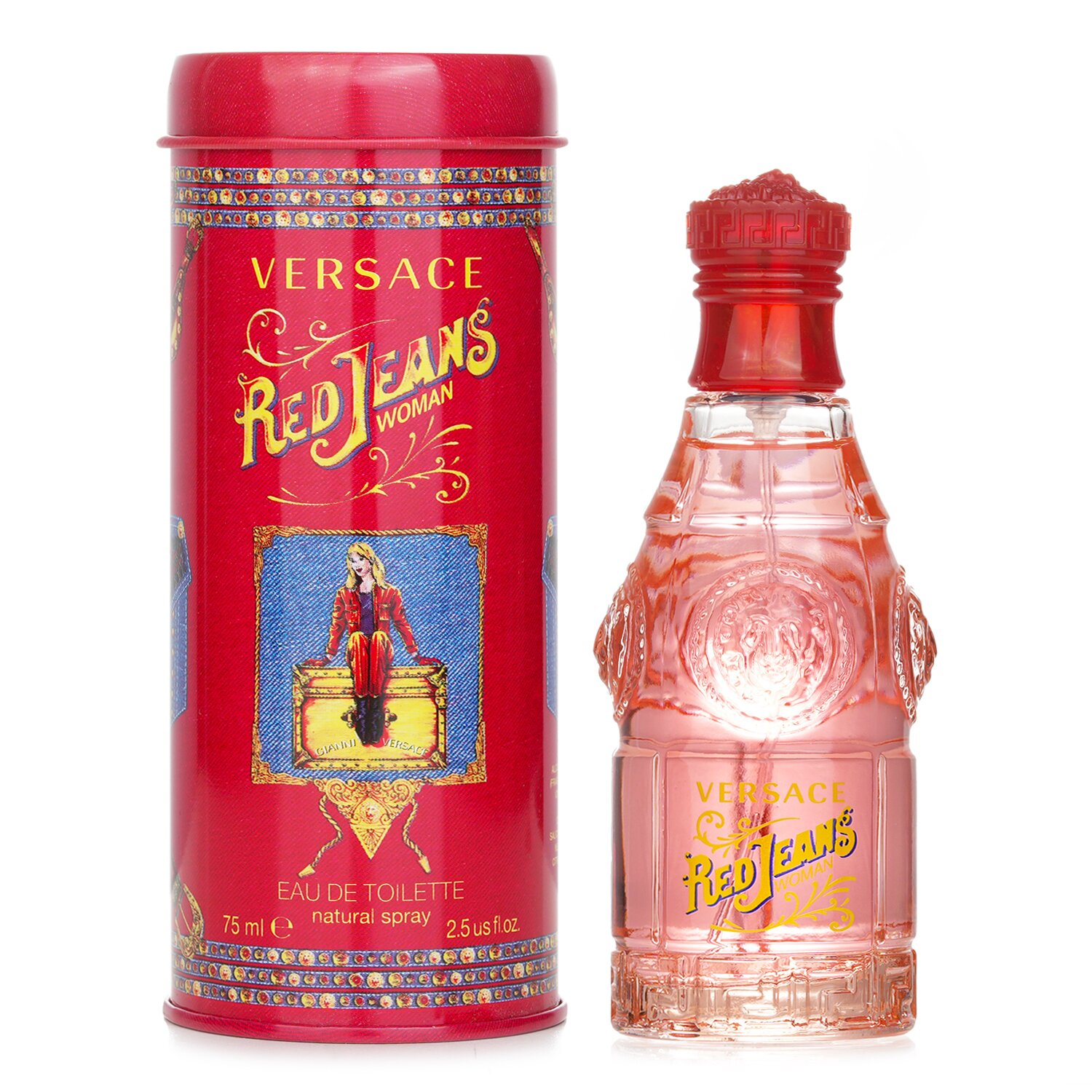 Versace Versus Red Jeans Edt Spray 75ml/2.5oz