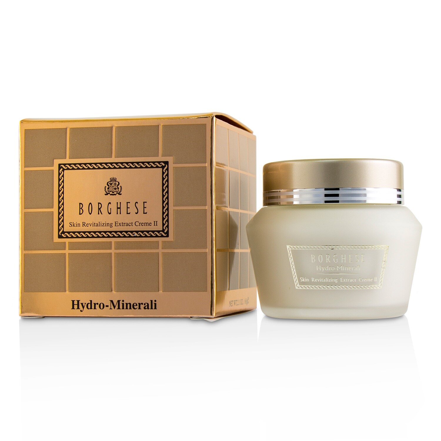 Borghese Hydra Minerali Қалпына Келтіруші Қоспалардан Жасалған Крем 56g/1.8oz