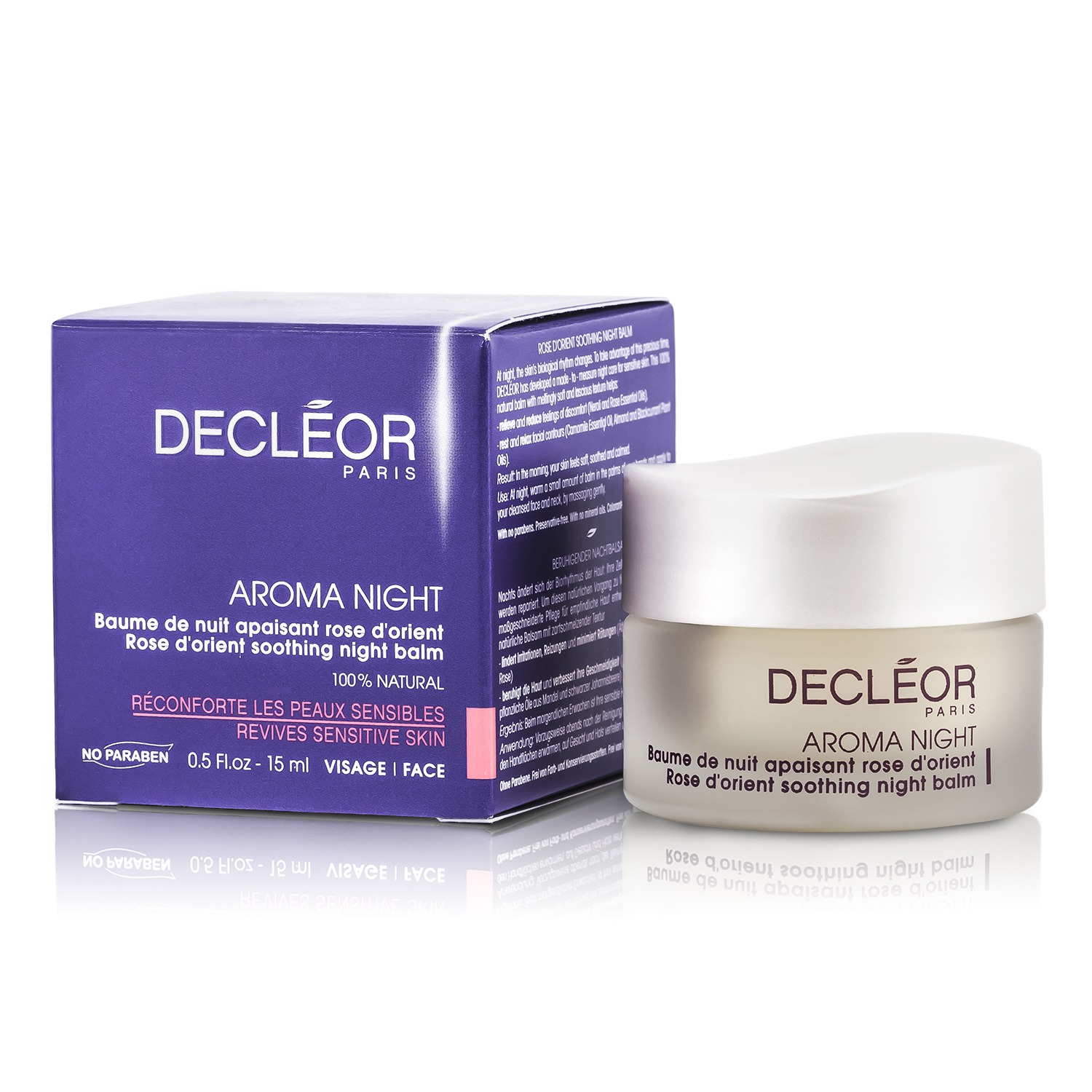 Decleor Aromatic Վարդ Գիշերային Բալասան 15ml/0.5oz