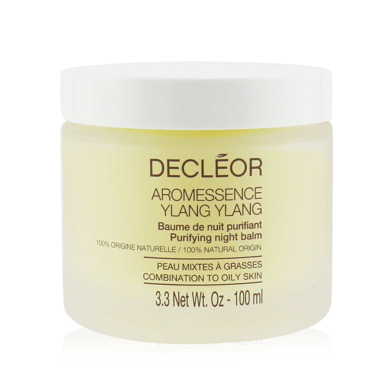 Decleor Aroma Gecə İlan-İlanq Tərkibli Təmizləyici Gecə Balzamı (Salon Ölçüsü) 100ml/3.3oz